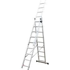 Fieldmann FZZ 4309, háromrészes 3 × 9 létra és állvány