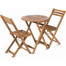 Fieldmann összecsukható Balkon szett - barna kerti bútor