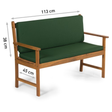 Fieldmann Párna kerti padhoz, zöld, FDZN 9020 kerti bútor