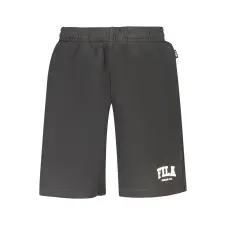 Fila FÉRFI FEKETE RÖVID MELEGÍTŐNADRÁG férfi rövidnadrág