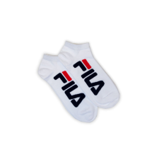 Fila Fila unisex feliratos titokzokni - 2 pár/csomag - pamut titokzokni - fehér - 35-38 női zokni