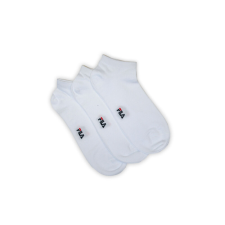 Fila Fila unisex mercerizált titokzokni - 3 pár/csomag - pamut titokzokni - fehér - 43-46 női zokni