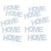  Filc HOME felirat fehér 8cm 10db-os csomag
