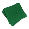  Filc lapok zöld 25x25cm 10db/csom