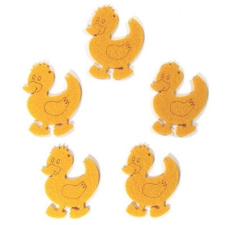 Filcfigura - Kacsa (5db/cs, átm. kb.: 6cm) filc