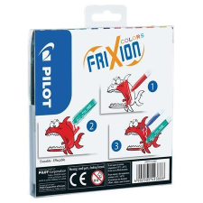 FILCTOLL készlet, 0,39-0,7 mm, törölhető, PILOT "Frixion Colors", 12 különböző szín (PFCOF12V) filctoll, marker
