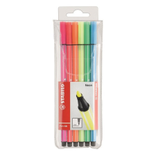  Filctoll STABILO Pen 68 neon 6db-os készlet toll