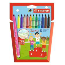  Filctoll STABILO Trio A-Z 12db-os készlet filctoll, marker
