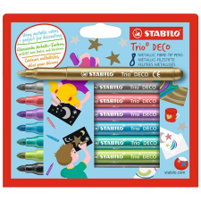 Filctoll STABILO Trio Deco 8 db-os készlet toll