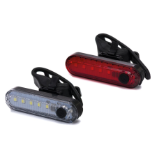 Fillikid biztonsági lámpa babakocsira Easy fix piros-fehér 2db 589-00 babakocsi kiegészítő