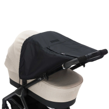 Fillikid kiegészítő naptető babakocsira és mózeskosárra Deluxe fekete 1521-06 babakocsi kiegészítő