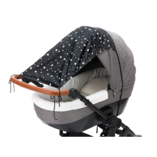  Fillikid napvitorla babakocsira Sky fekete csillagos 16 kerti bútor