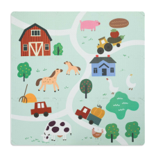 Fillikid szivacspuzzle szõnyeg Farm 93x93cm 6db 3307-01 játszószőnyeg