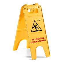 Filmop International S.R.L. Filmop Csúszásveszély tábla (Magyar nyelvű felirattal) takarító és háztartási eszköz