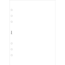 FILOFAX Kalendárium betét, jegyzetlap, pocket méret, sima, FILOFAX, fehér, 30lap/cs gyűrűs kalendárium betétlap