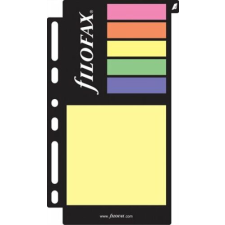 FILOFAX Kalendárium betét, öntapadó jelölőcímke és jegyzet, nagy, FILOFAX, színes gyűrűs kalendárium betétlap