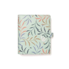 FILOFAX Kalendárium, gyûrûs, betétlapokkal, A5, FILOFAX "Botanical", menta - NFX022649 (FX-022649) gyűrűskönyv