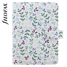 FILOFAX Kalendárium, gyűrűs, betétlapokkal, personal méret, FILOFAX "Garden Sunrise" gyűrűskönyv