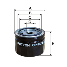 Filtron Filtron OP592/8 olajszűrő olajszűrő