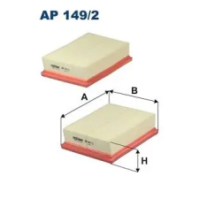Filtron légszűrő AP 149/2-2x autóalkatrész
