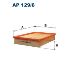 Filtron Légszűrő FILTRON AP 129/6 levegőszűrő