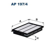 Filtron Légszűrő FILTRON AP 197/4 levegőszűrő