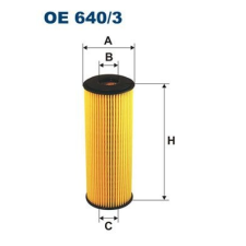 Filtron Olajszűrő FILTRON OE 640/3 olajszűrő