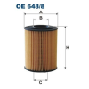 Filtron Olajszűrő FILTRON OE 648/8