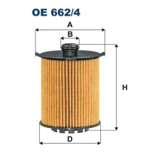 Filtron Olajszűrő FILTRON OE 662/4 olajszűrő