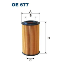 Filtron Olajszűrő FILTRON OE 677 olajszűrő