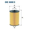 Filtron Olajszűrő FILTRON OE 688/3