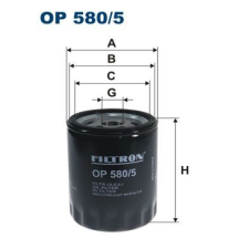 Filtron Olajszűrő FILTRON OP 580/5 olajszűrő