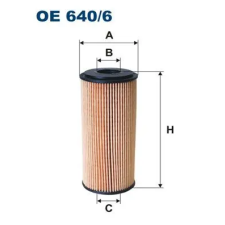 Filtron olajszűrő OE 640/6 autóalkatrész