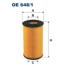 Filtron olajszűrő OE 648/1 autóalkatrész