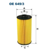 Filtron olajszűrő OE 649/3