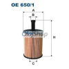 Filtron Olajszűrő (OE 650/1)