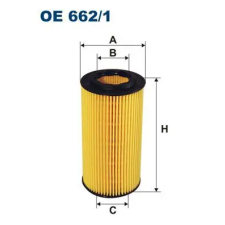 Filtron olajszűrő OE 662/1 autóalkatrész