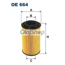 Filtron Olajszűrő (OE 664) olajszűrő