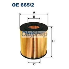 Filtron Olajszűrő (OE 665/2) olajszűrő