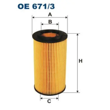Filtron olajszűrő OE 671/3 autóalkatrész