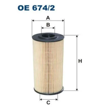 Filtron olajszűrő OE 674/2 autóalkatrész