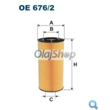 Filtron Olajszűrő (OE 676/2) olajszűrő