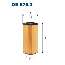 Filtron olajszűrő OE 676/2 autóalkatrész