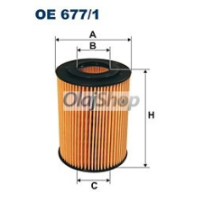 Filtron Olajszűrő (OE 677/1) olajszűrő
