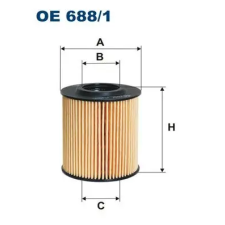 Filtron olajszűrő OE 688/1 autóalkatrész