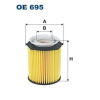 Filtron olajszűrő OE 695