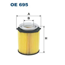 Filtron olajszűrő OE 695 autóalkatrész