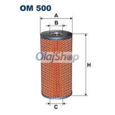Filtron Olajszűrő (OM 500) olajszűrő