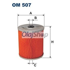 Filtron Olajszűrő (OM 507) olajszűrő