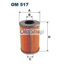 Filtron Olajszűrő (OM 517) olajszűrő